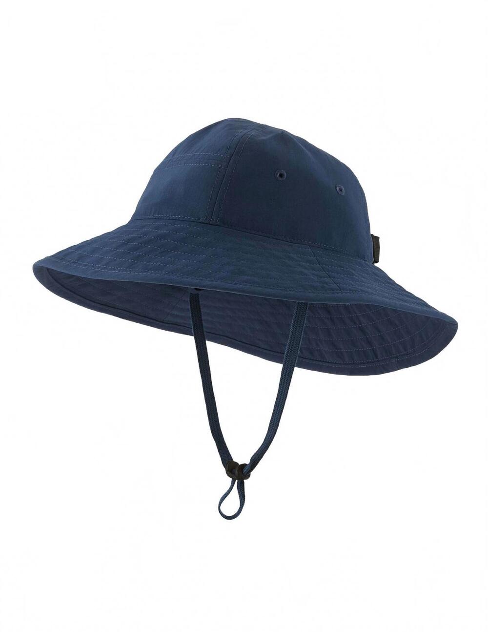 NEW PATAGONIA kid's trim brim hat in tidepool blue